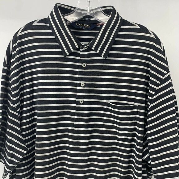 Polo Golf Ralph Lauren Short Sleeve Gray XL - Picture 3 of 7